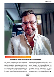 Magazin Theater Zeit