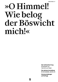 TheaterZeit August 2026