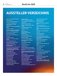 Magazin Berufe Live 2026