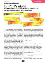Magazin Theater Zeit